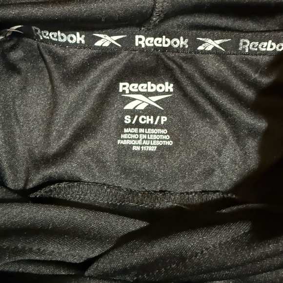 Reebok Black Performance Hoodie Mens Size Small - Picture 5 of 6